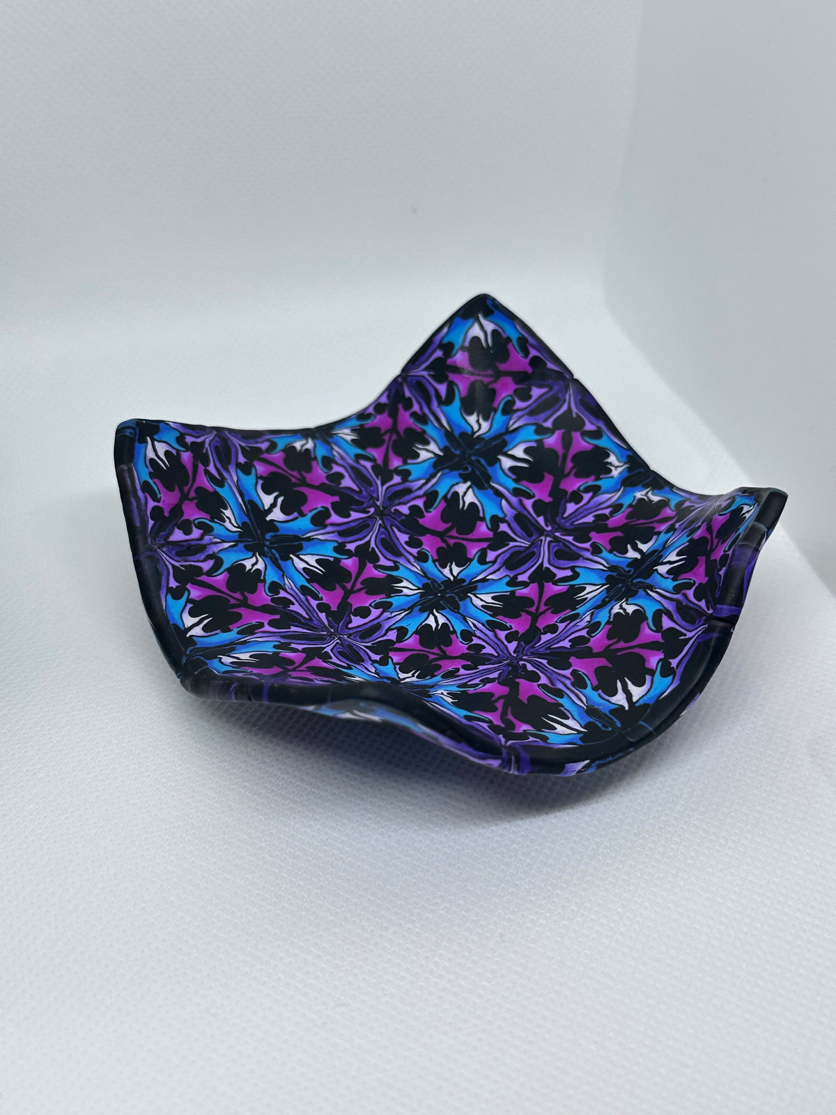 Trinket Dish - Purple Kaleidoscope