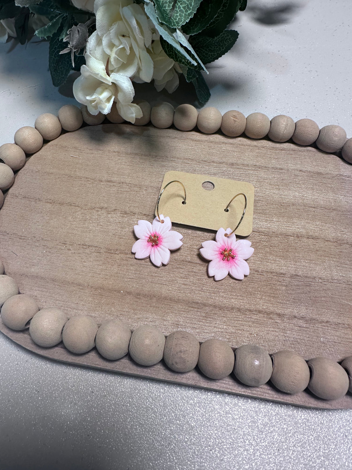 Earrings - Cherry Blossoms